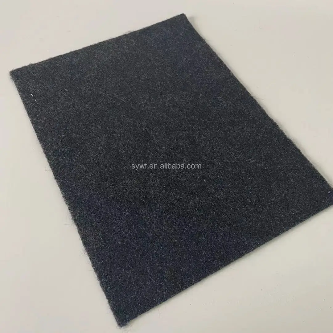 
China manufacturer needle punch nonwoven fabric roll flame retardent polyester nonwoven 