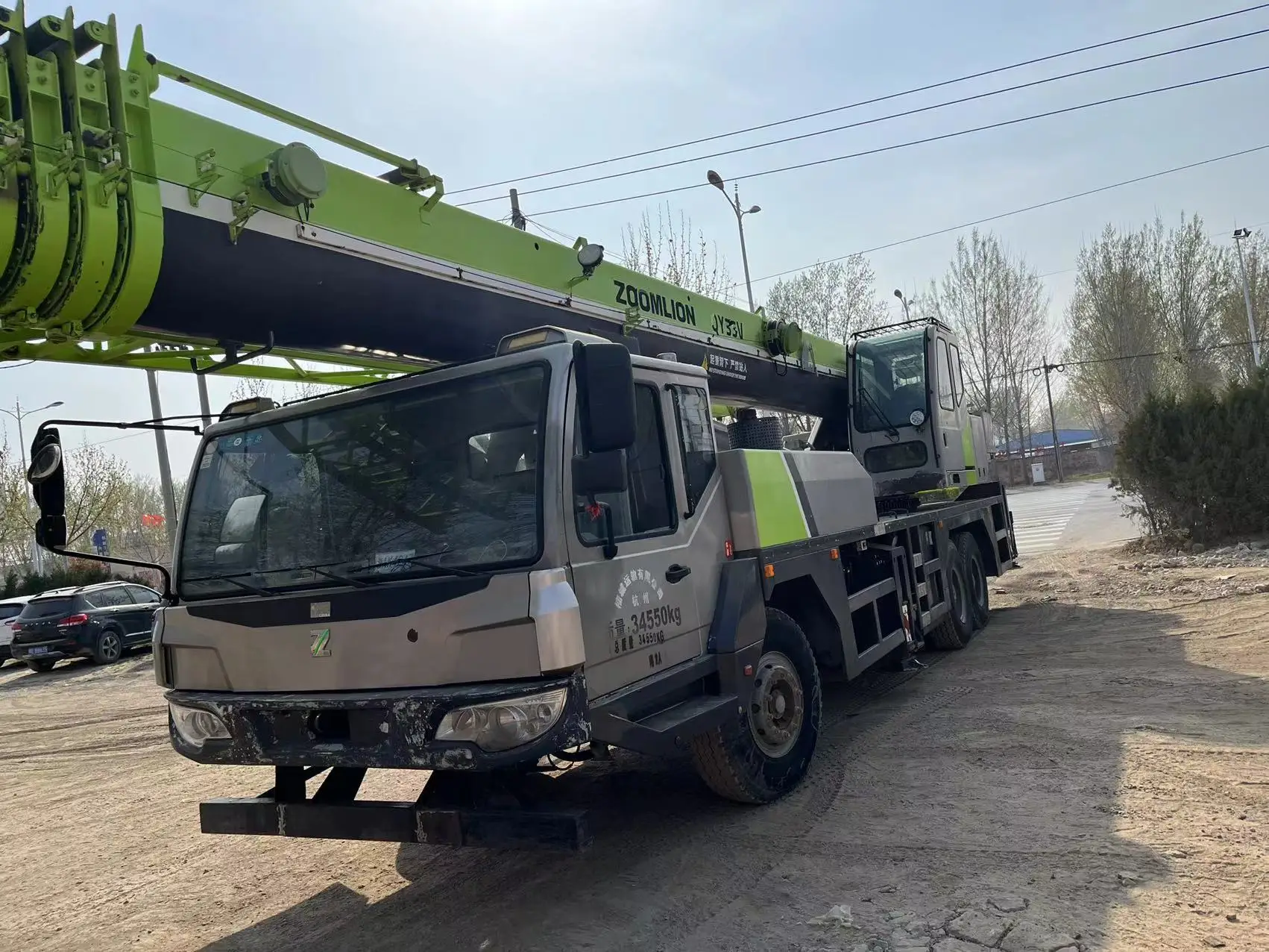 Б/у zoomlion 35ton Мобильный автокран для продажи Подержанный QY35V