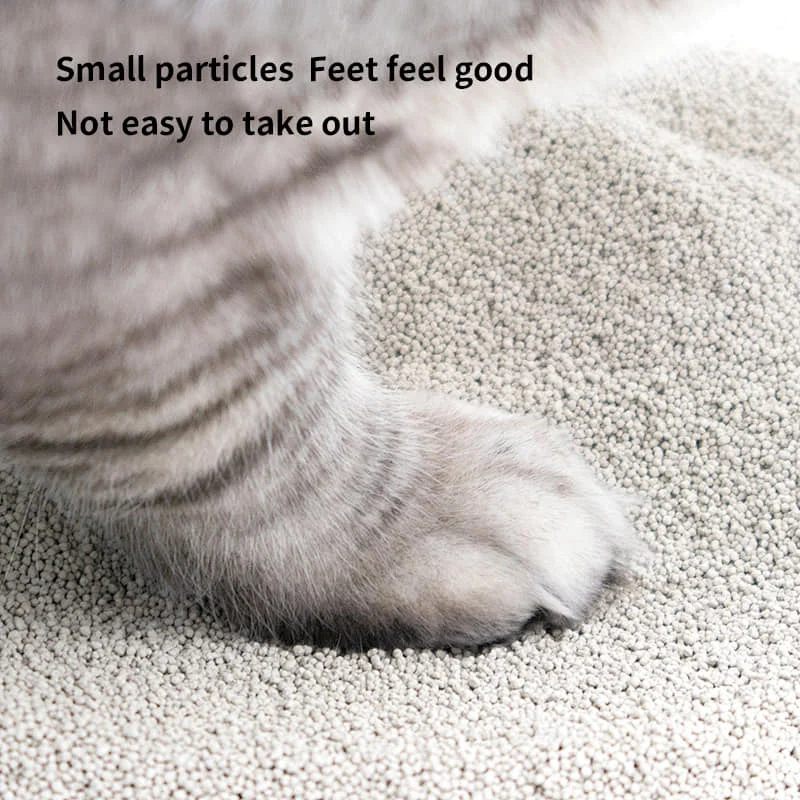 Supplier OEM Dust Free Strong Clumping Sodium Clay Cat Litter Easy Clean Premium Lavender Scent Bentonite Cat Sand