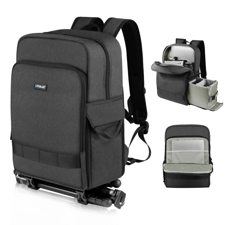 Explosive New Products PULUZ Outdoor Portable Camera Dual Shoulders Backpack Laptop Bag Outdoor Shoulder Bag Backpack