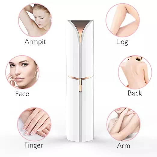 facial hair remove razor shaver electric painless usb rechargeable portable stainless home use eyebrow trimmer