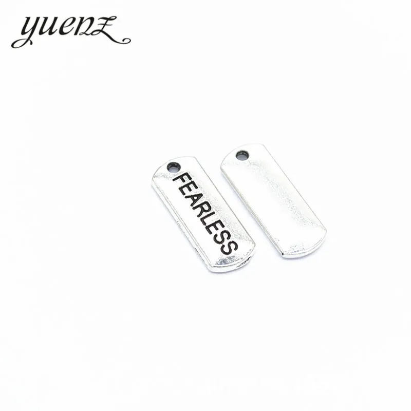 YuenZ Antique Sliver Plated Message Letter Tag Charm DIY metal Pendant for jewelry making S231