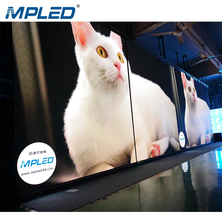 Gloshine Rental Led Screen P3.91 Full Color Display 500X1000 Indoor 4.8mm Video Full Colour Customized Die-casting Aluminum