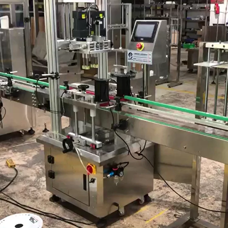 Automatic liquid shampoo bear oil juice water filling and capping machine