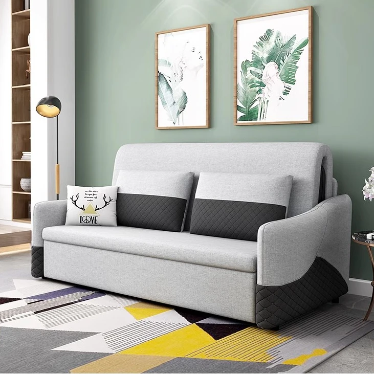 Hot sale save space living room sofas modern sofa bed furniture with storage sofa bed