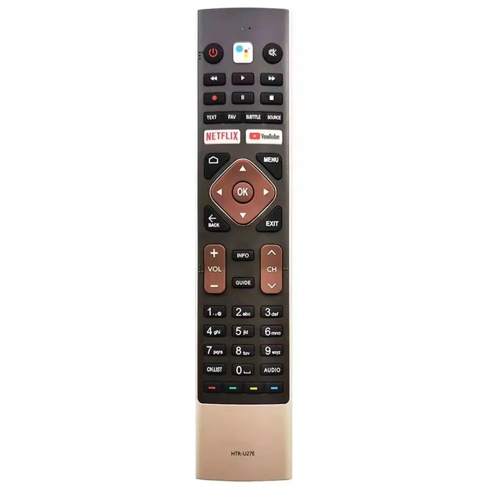 HTR-U27E Voice Remote for Haier LCD Smart TV LE32K6600SG LE43K6700UG LE50K6700UG LE50U6900UG LE55K6700UG Universal TV controller