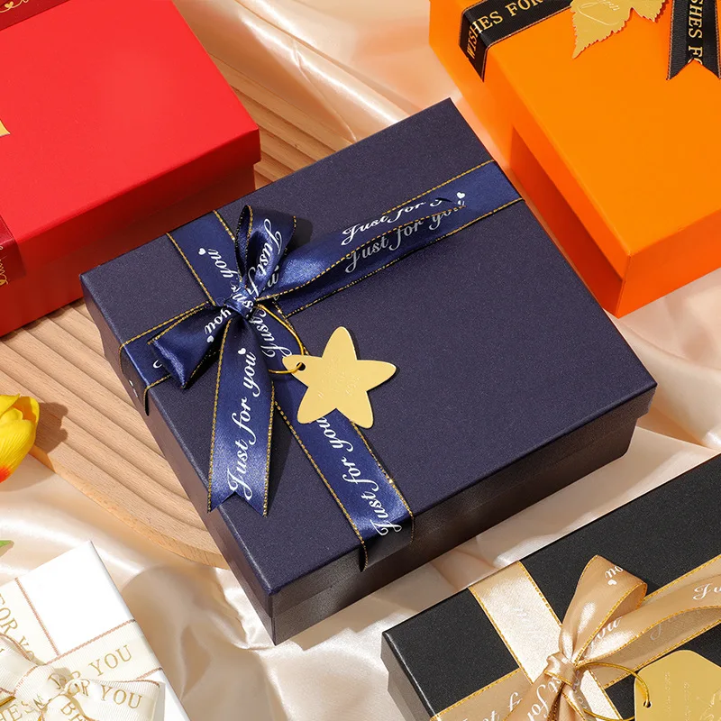 Custom paper gift set luxury jewelry packaging box