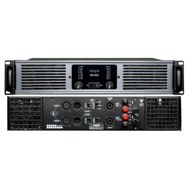 MX-800 800W*2 Dual channel professional power amplifier