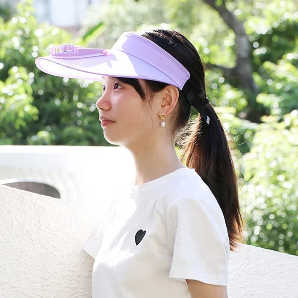 Latest Design Mulit Color Baseball Cap Sports Hat Cap with Fan 3 Speed Adjustable Fan Cap