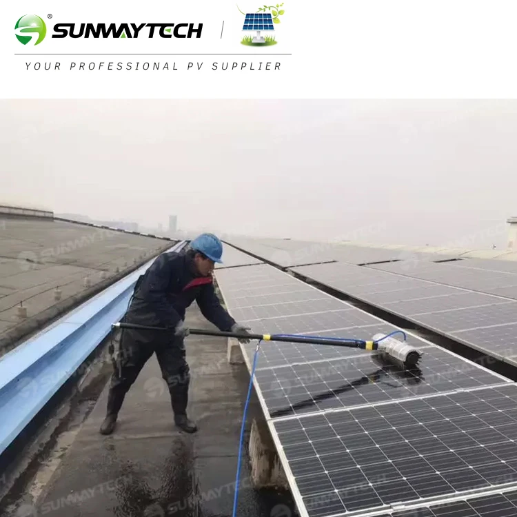 Sunway Solar Cleaner C21-7200 Model Solar Panel Cleaning Tool Set Solar Panel Cleaning Robot Price