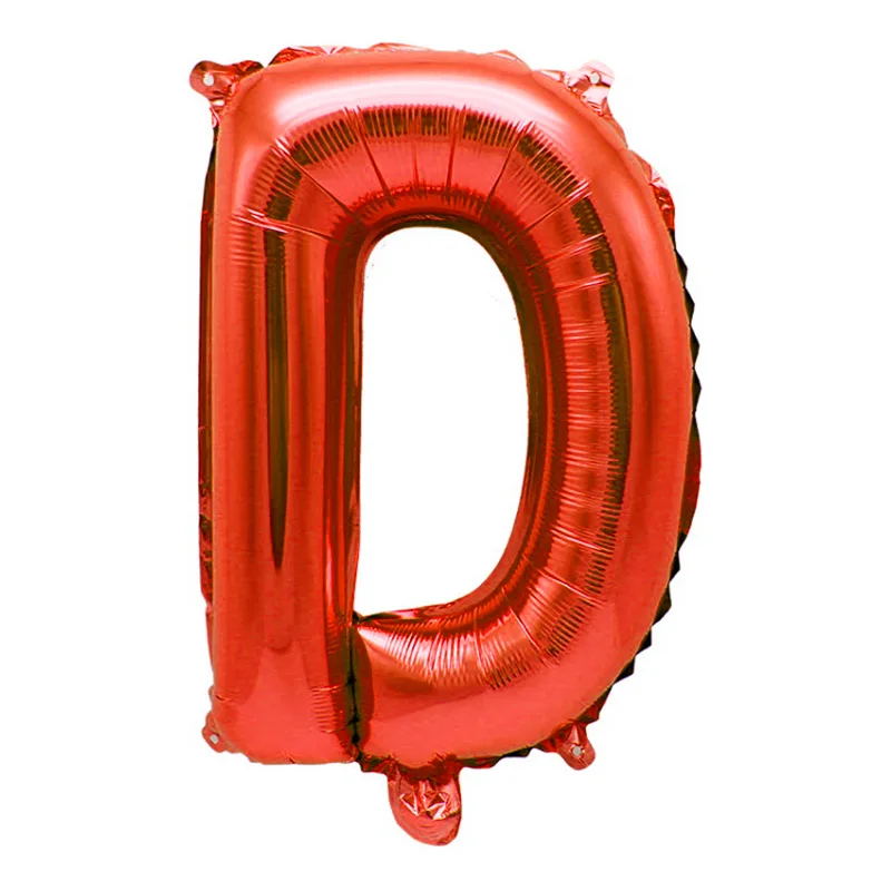 Wholesale A-Z Small Letter Aluminum Foil Globos 16 Inch Alphabet Letters Balloons For Party Decor
