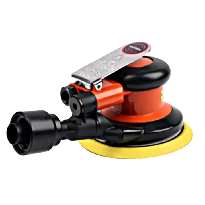 5227 HOT-D2  5 Inch With 6 Holes  Air High Speed Palm Sander 12000 Rpm Automatic Grinding And Polishing Machine Air Car Polisher