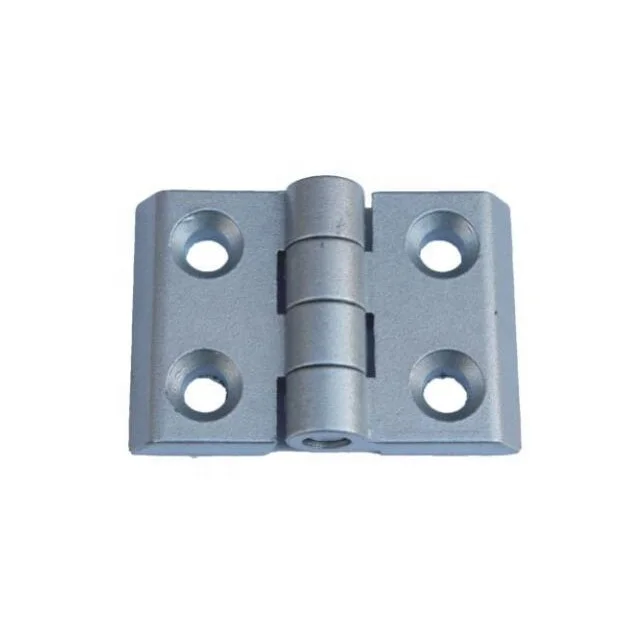 Silver 4040 Die Cast Zinc Butt Hinge For Cabinet Door