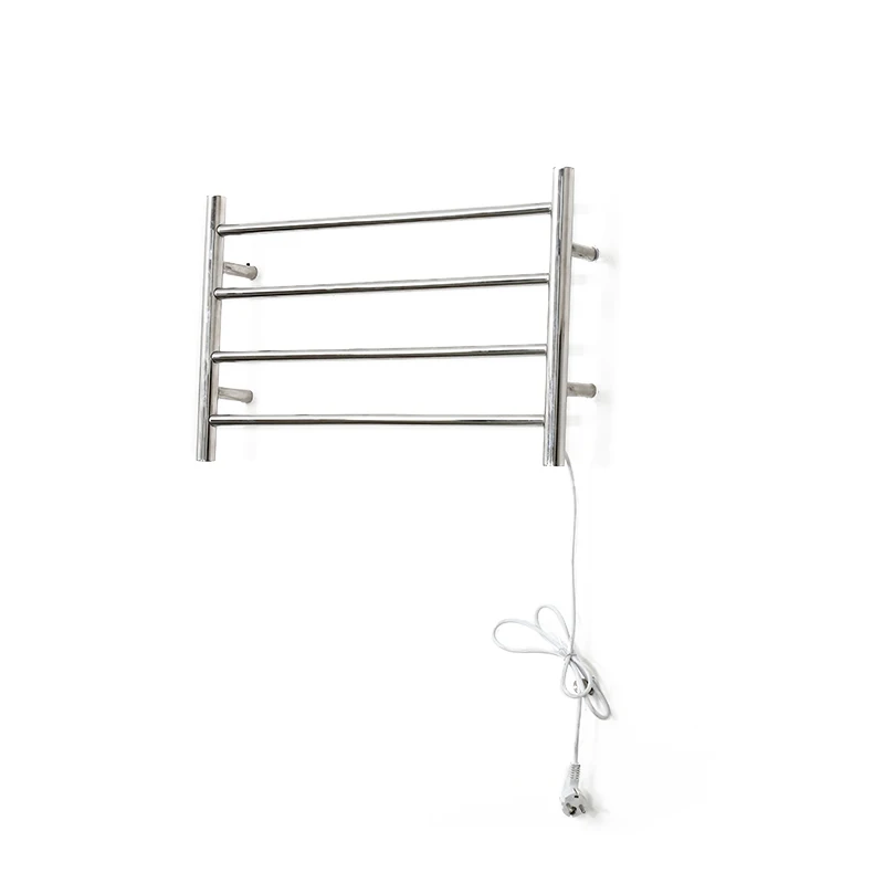 Лидер продаж, аксессуары для ванной комнаты в гостиничном стиле, настенная электрическая вешалка для полотенец из нержавеющей стали