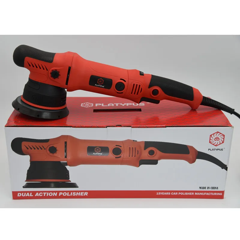 Оптовая продажа, высокое качество, 1000 Вт, автомобильный буфер, восковая шлифовальная машина, электроинструменты, автомобильный полировщик двойного действия, Pro15mm