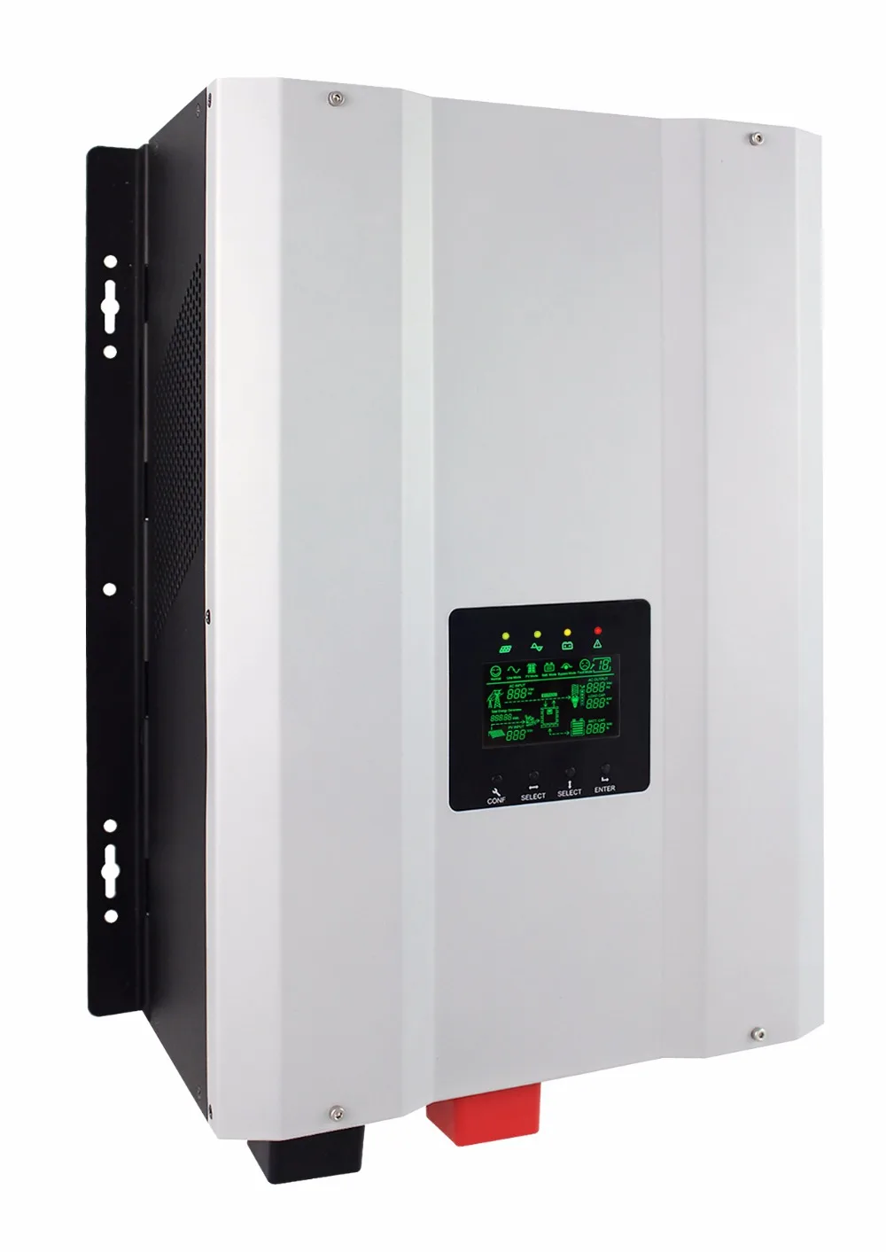 5000W 10KW Solar Pure Sine Wave Off Grid For Solar System With MPPT Solar Controller Hybrid Inverter