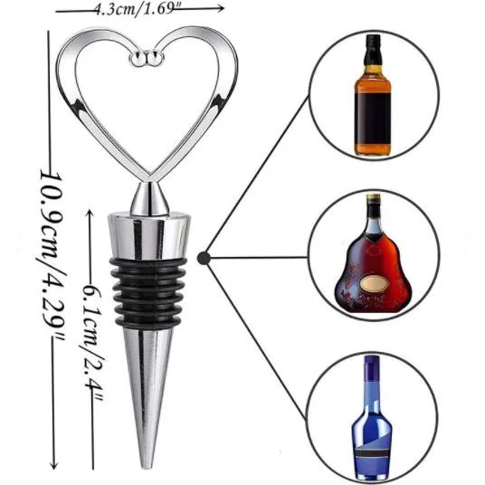 Многоразовый штопор для вина Love Design подарок на день свидания свадьбу День Святого Валентина рождения пробка винной бутылки из нержавеющей стали