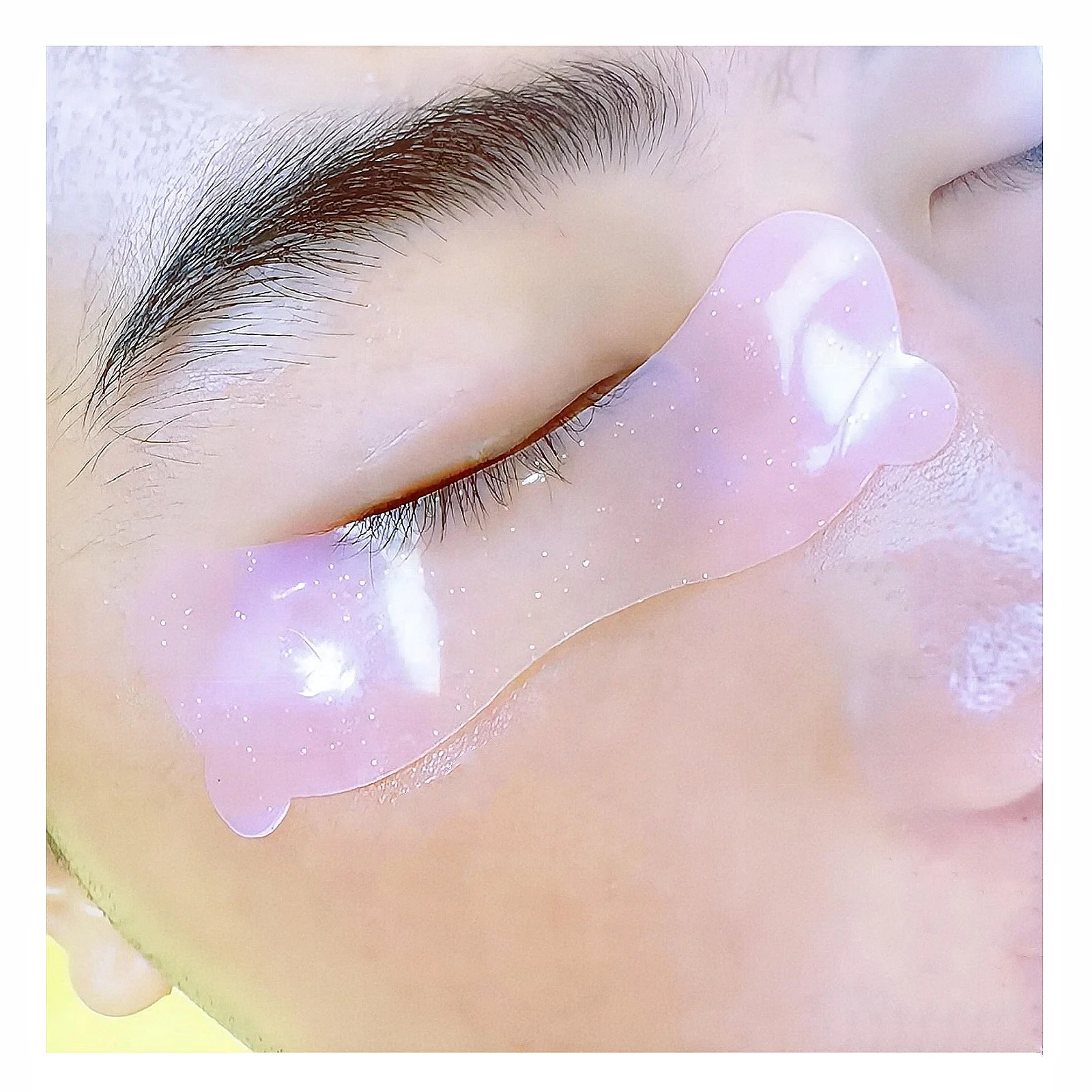 Silicone Eye Patches Reusable Lash Cover Flex Shield Self Sticky Eyelash Extension Pads Elastic Silicone Mask For Lash Lift Tint