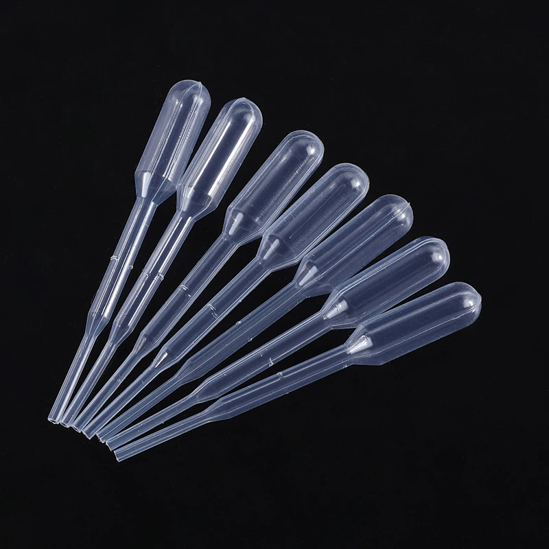 Plastic Disposable Graduated Transfer Pasteur Pipettes 0.1/0.5/1/2/3/5/10ml Pasteur Pipette