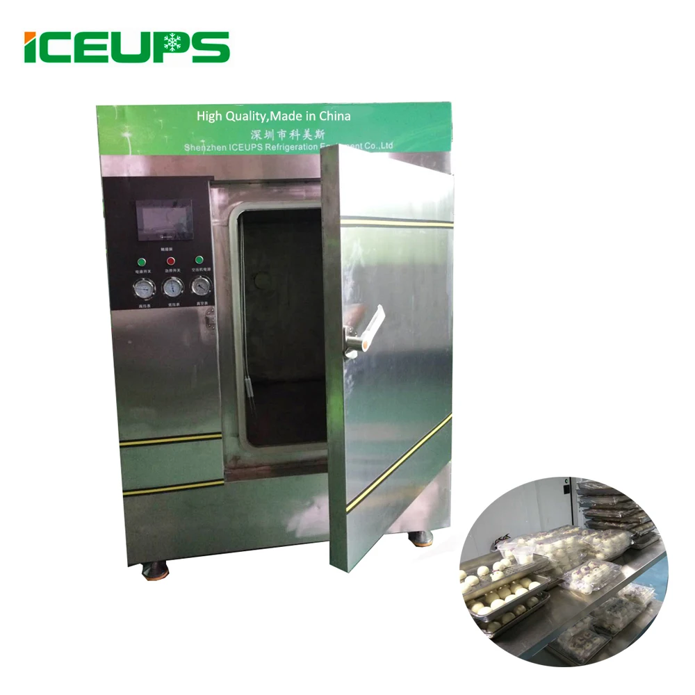 
500kg/cycle Cooked Food Vacuum Cooler For Fried Vegetable / Quick Meal / Baking Food 