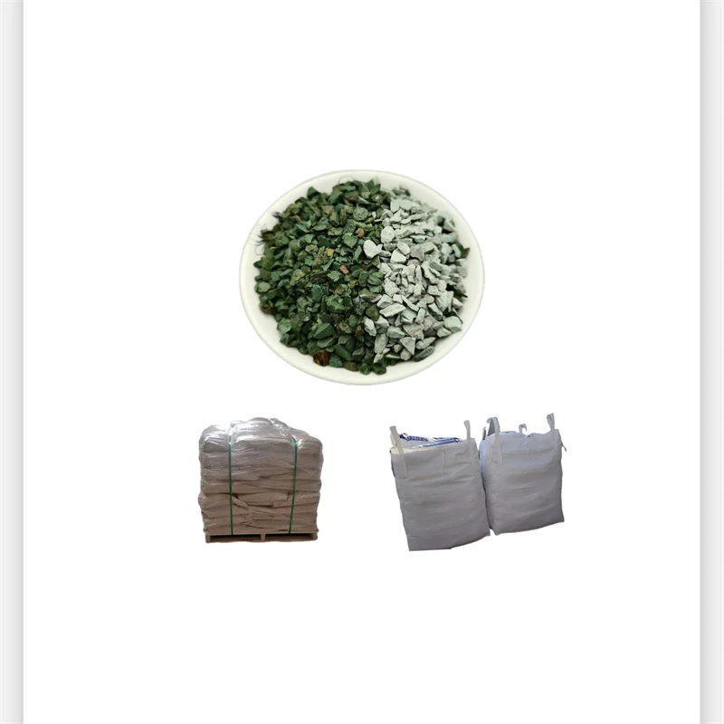 Natural Zeolite Stone Particles for Pond Water Treatment and Soil Improvement