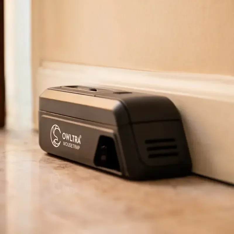 [OWLTRA] Battery Powered Smart Wifi Control Pest Mouse Killer Trap Electronic Device Snap Trap Plastic Snap Rat Trap