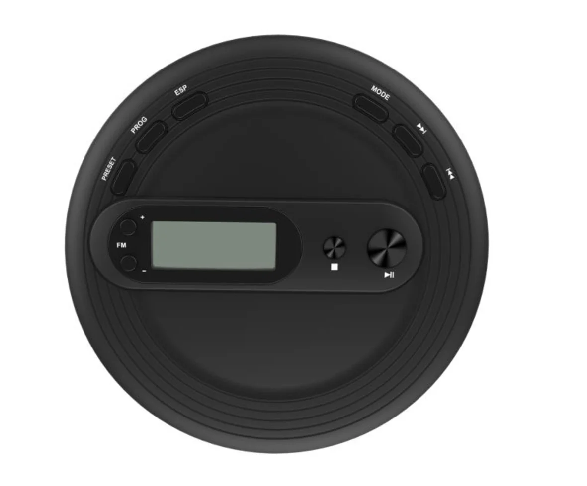 DC в 5 В 500 мА портативный cd-плеер pll FM радио ЖК-дисплей MP3 функция стерео наушники воспроизводит