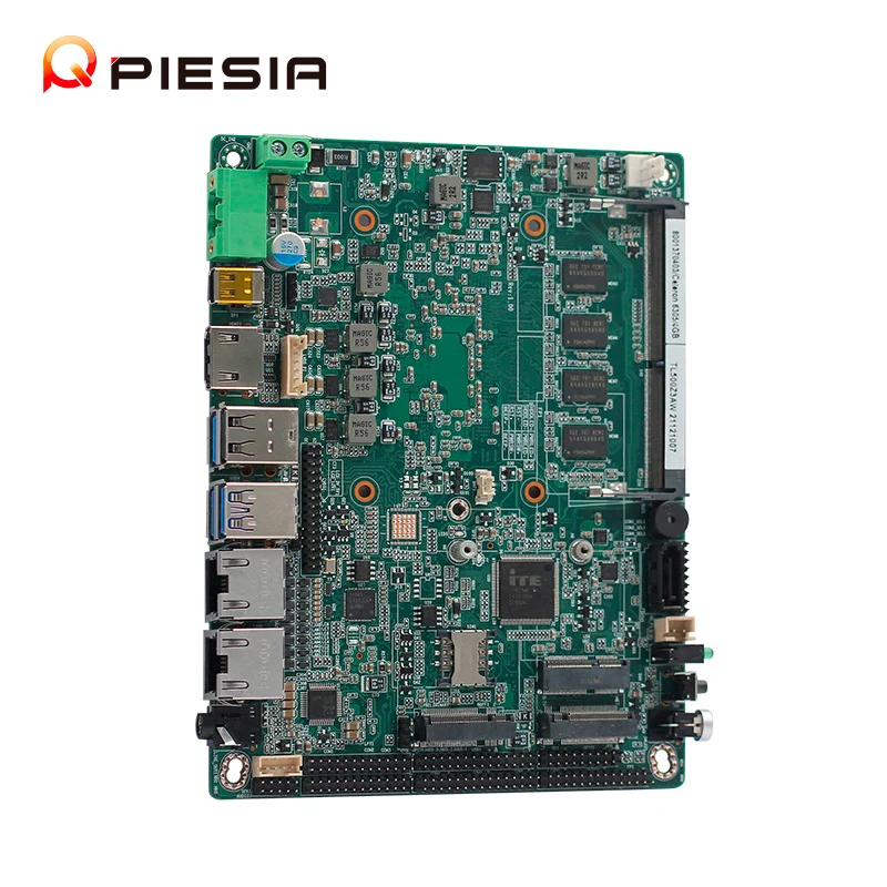 Piesia 3.5 Inch Industrial Motherboard Intel 11th Gen Core i5 i7 2 Lan 6Com X86 Embedded Computer Mainboard I5-1135G7 I7-1165G7