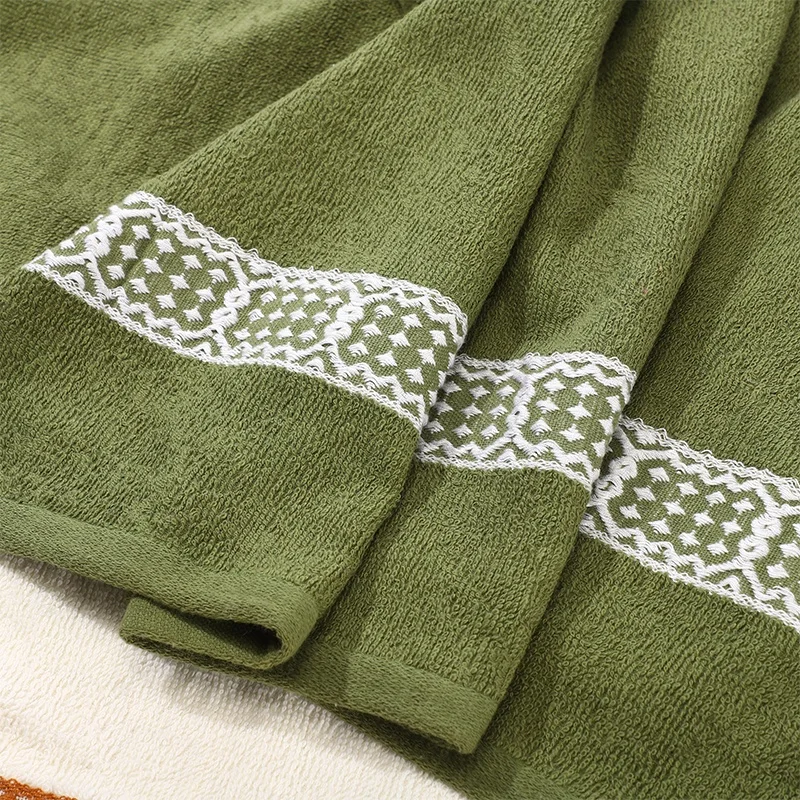High-density Washable Sustainable 368 GSM 100% Terry Cotton Towel