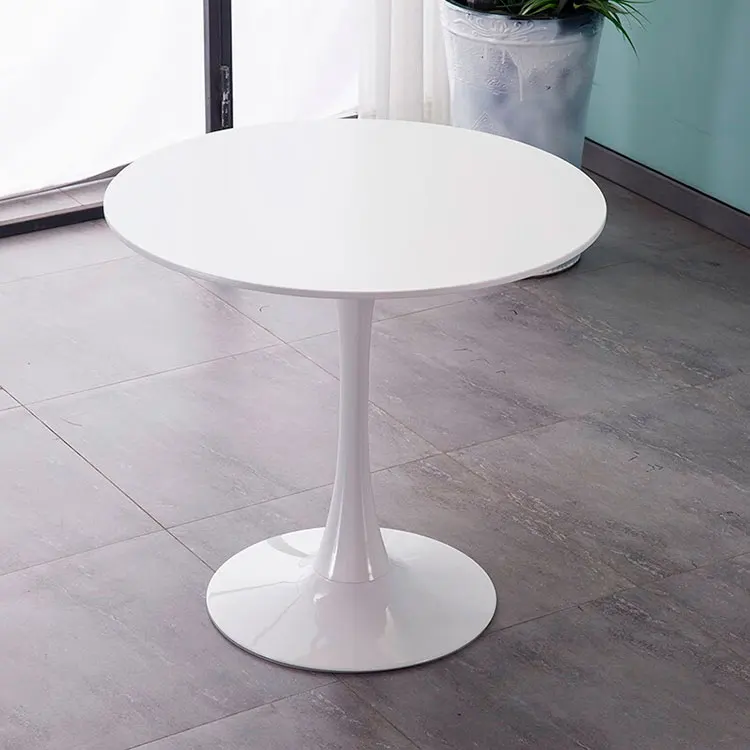 Modern Minimalist Negotiation Table And Chair Nordic Luxury Reception Coffee Dining Table Small Round Meeting Office Table