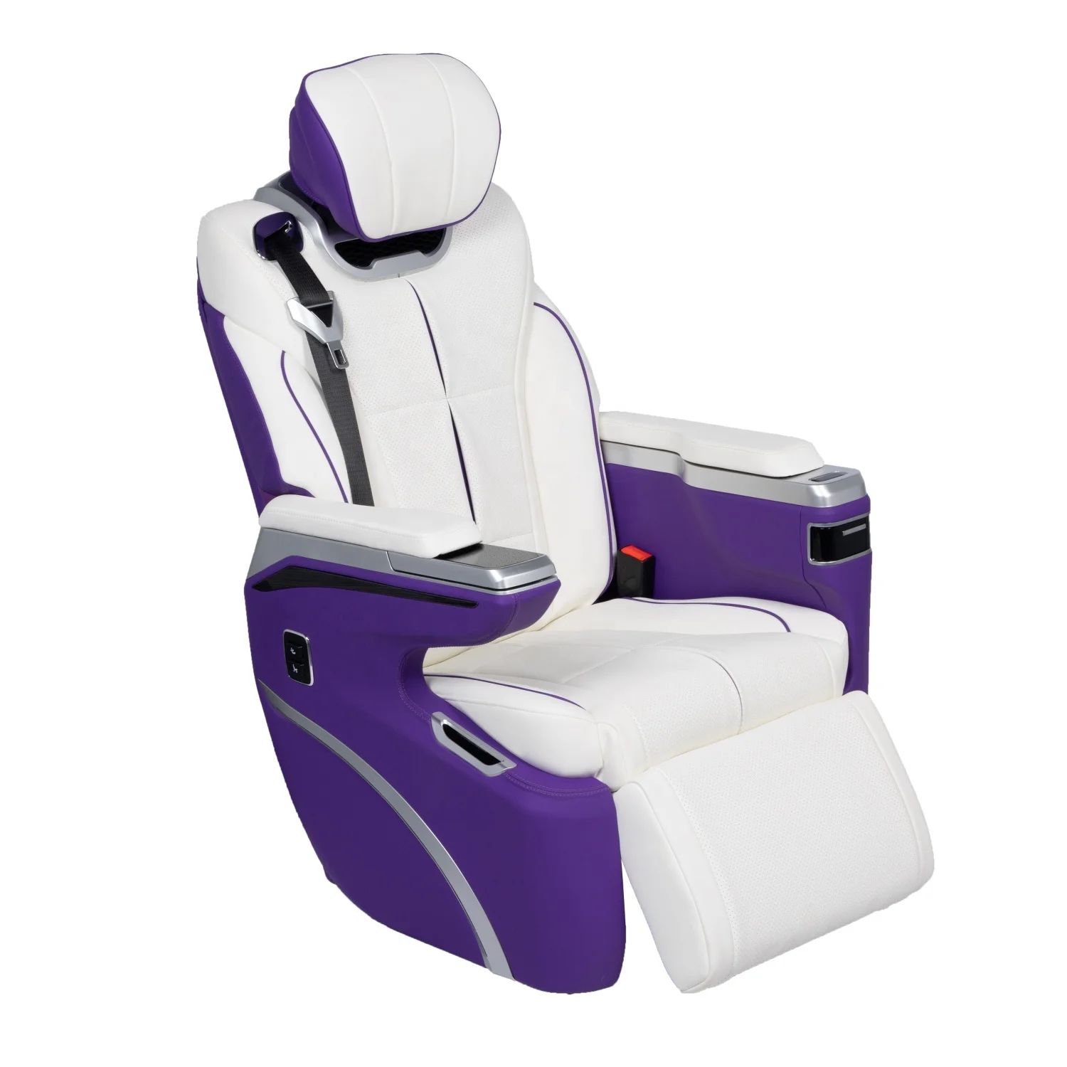 Customizable logo adjustable captain rear seat with Leg support  interior parts for TOYOTA Alphard Vellfire HIACE Lexus LM