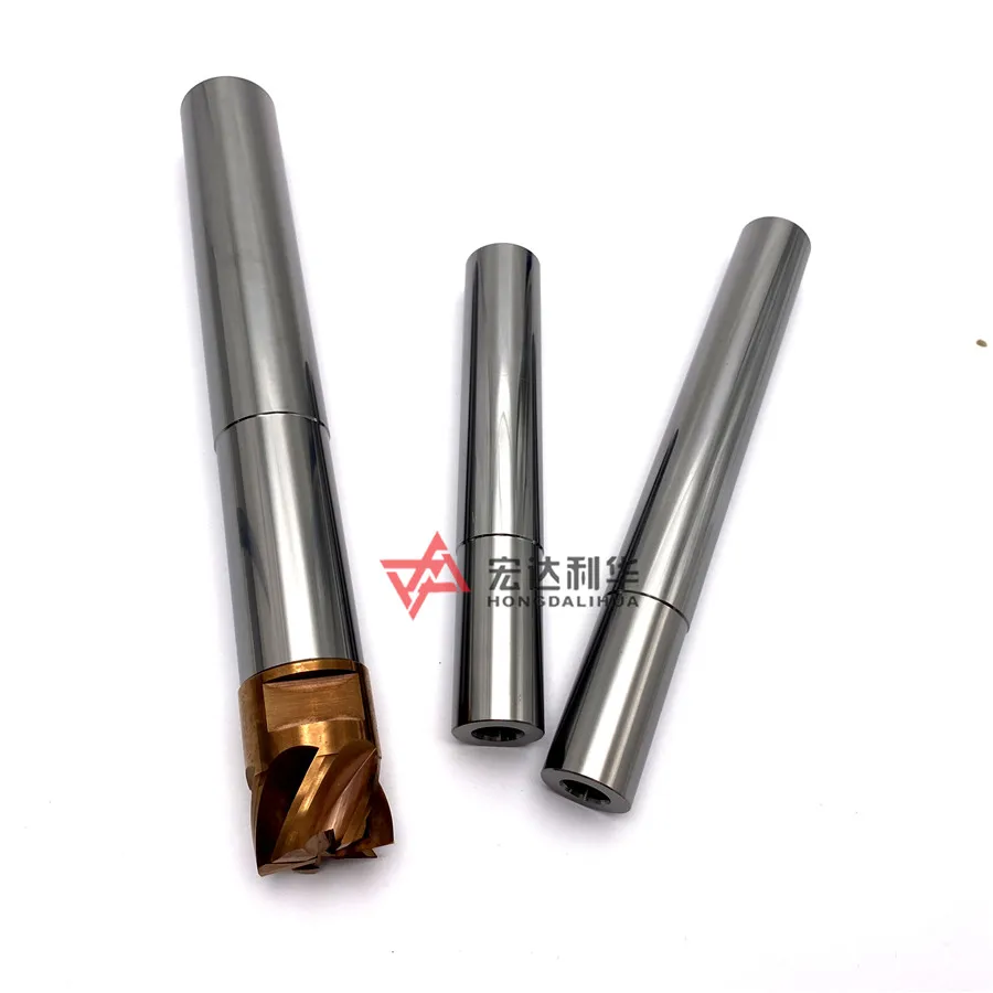 M6/M8/M10/M12/M16 Solid Carbide Extension Shanks With Screw Threaded with difference diameter and length