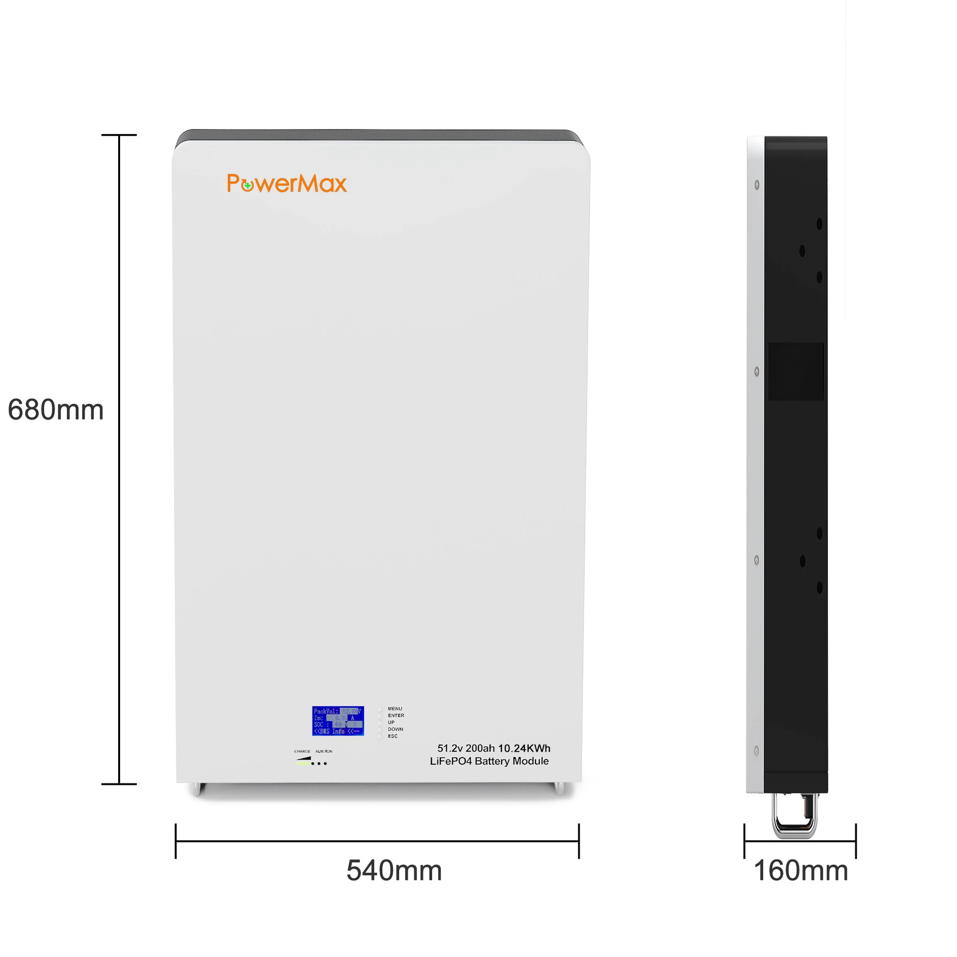 Customized Wall Mounted home energy storage battery solar energy storage power supply