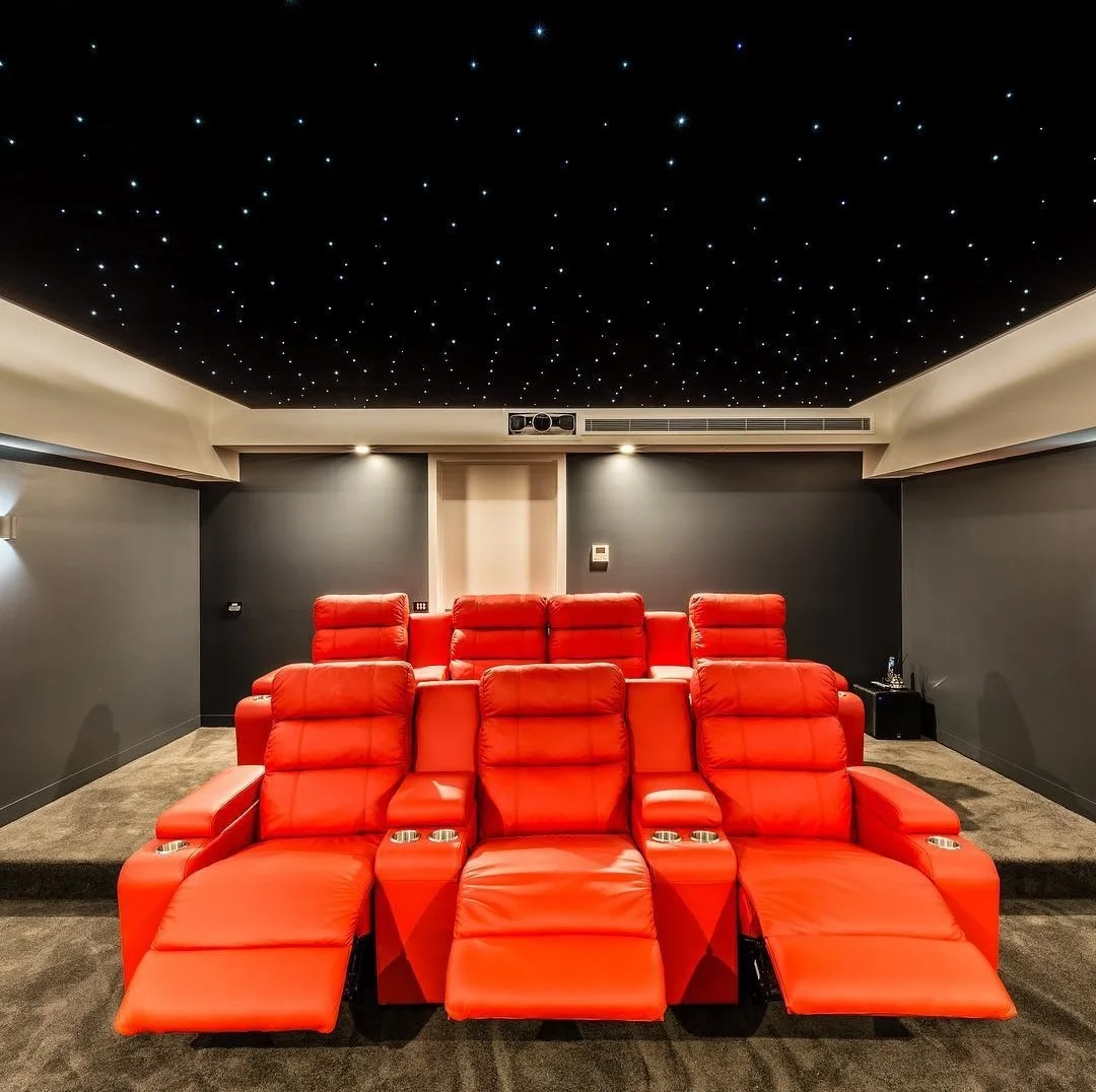 Fibre Optic Star Home Theatre Ceiling