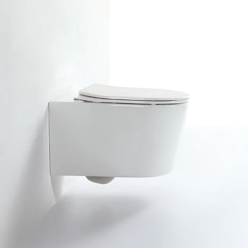 New sanitary ware cistern hidden ceramic washdown wall hung toilet wc for bathroom decoration