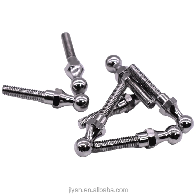 OEM stainless steel aluminum cnc custom axle threaded hex shafts turned part drawings parts