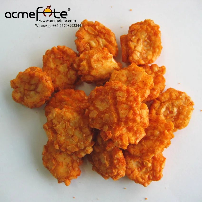 Low Fat Healthy Grain Snack Christmas Rice Cracker Made in China