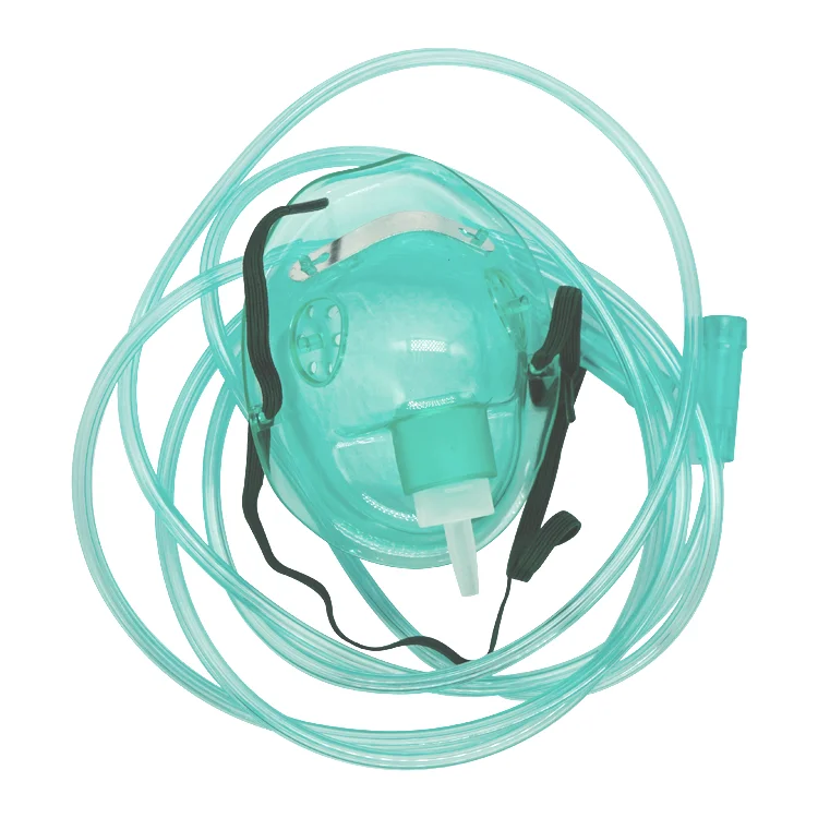 Wholesale Surgical Disposable Oxygen Breathing Face Mask Medical Oxygen Mask With Tube