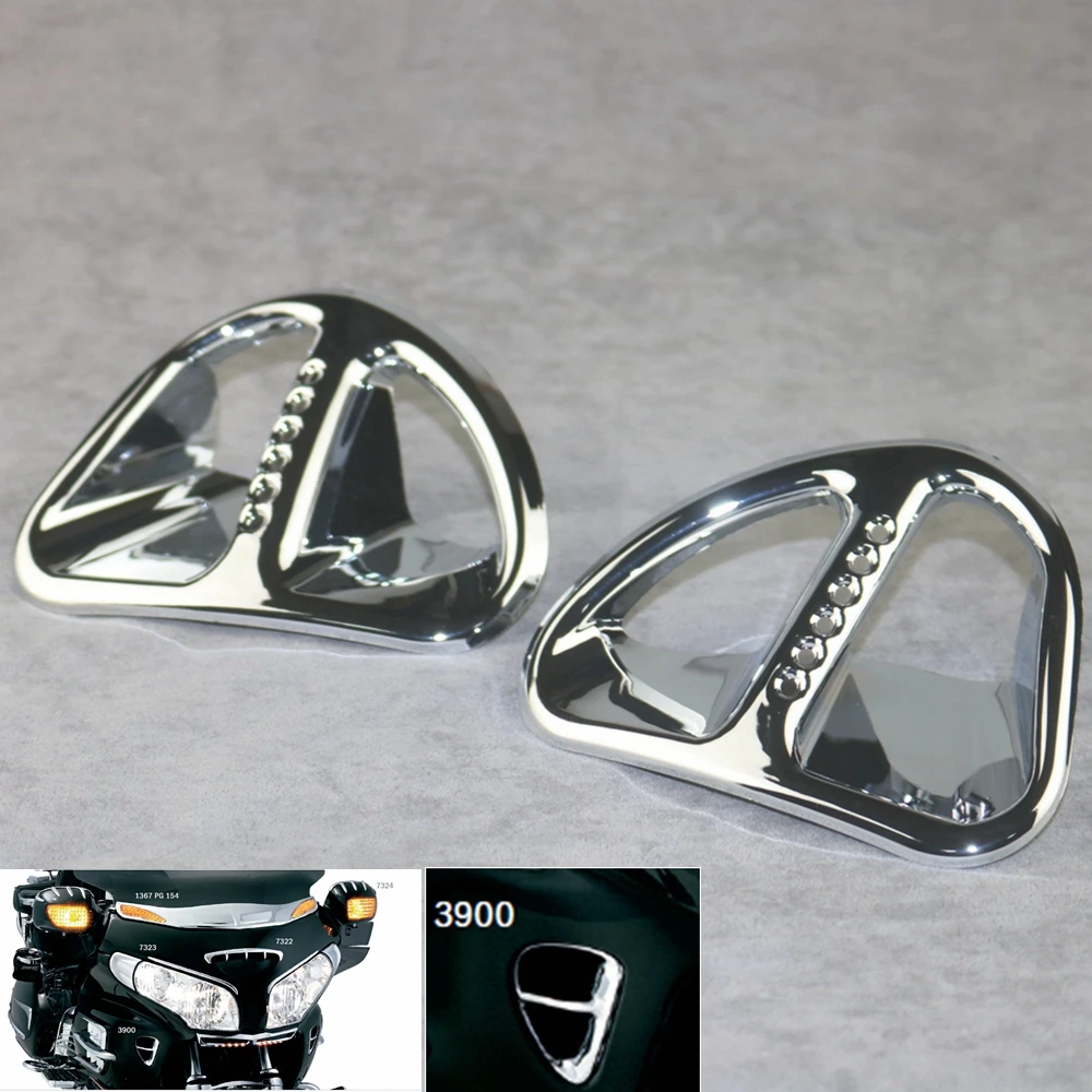 Motorcycle Front upper plate decorative cover For HONDA Goldwing GL1800 2001 02 03 04 05 06 07 08 09 10 2011