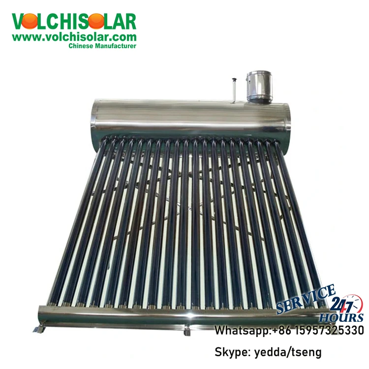 factory price of Inox solar water heaters for family bath