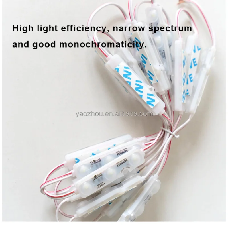 China Professional Factory Hot Sale Wholesale Advertisement 12V Blue Injection Smd Led Module For Channel Letter And Sign