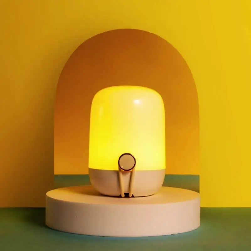 Factory direct sale touch control rechargeable RGB night light mini table desk lamp for bedroom