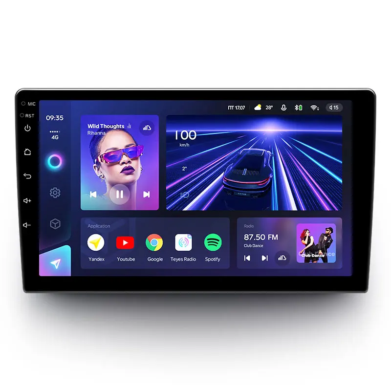Автомагнитола TEYES CC3 автомагнитола с DVD-плеером android 6 + 128
