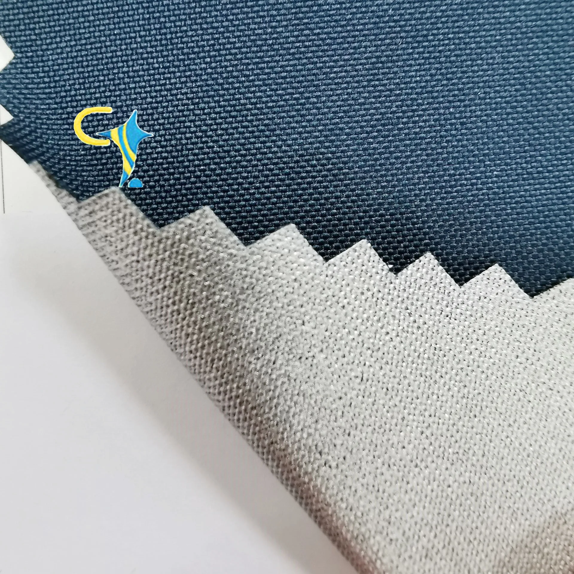 100% Polyester Fabric 300D 3*3-120T Silver coated Used for car and home shading, sunscreen, dustproof