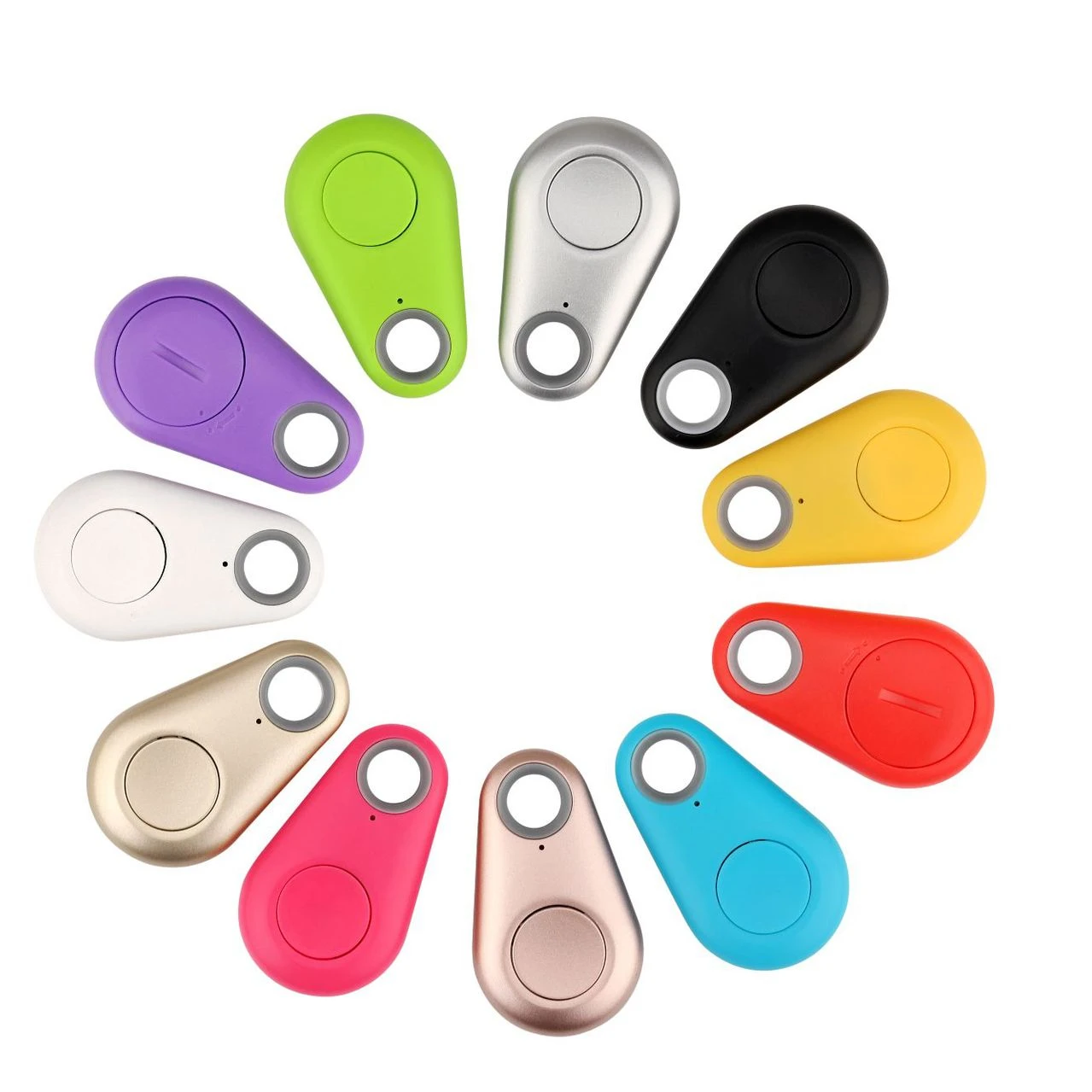 Custom Logo Wholesale Keychain Whistle Smart GPS Tracker Wireless Alarm Anti Lost Key Finder For Kid and Pet