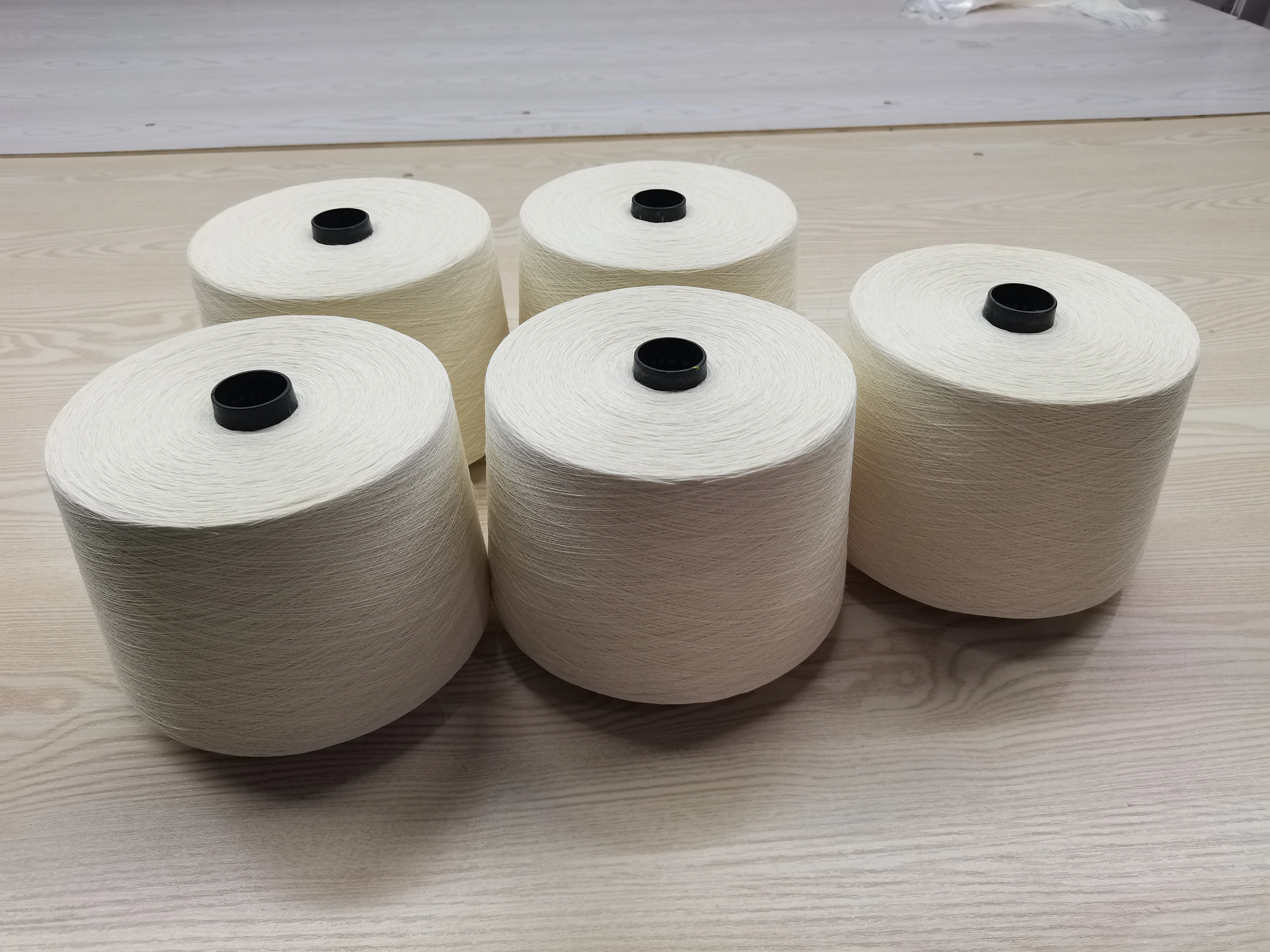 18N flax yarn 100% natural flax recycled flax yarn