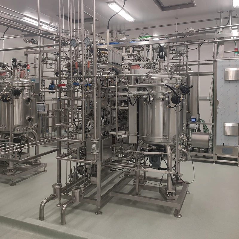 20L-500L Stainless Steel Biological Engineering Life sciences Vaccine Enzyme Production Equipment Fibra Disk Bioreactor for Lab