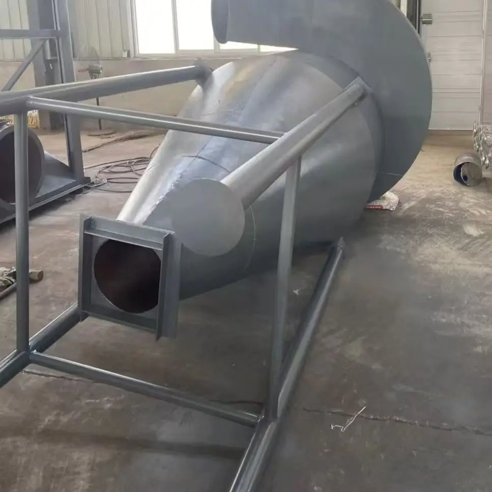 Steel Mill Multi-tube Cyclone Dust Collector Cast Iron Cyclone Subset Dust Filtration Equipment Cyclone Dust Collector