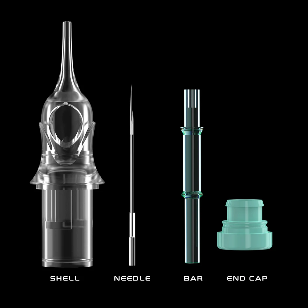 High quality tattoos needles cartridge cnc mix size membrane disposable professional tattoo cartridge needles
