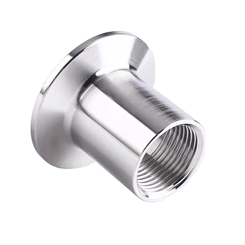 Stainless Steel Quick Fit Internal Thread Joint, Sanitary Grade Internal Thread Chuck End, Quick Opening Thread Internal